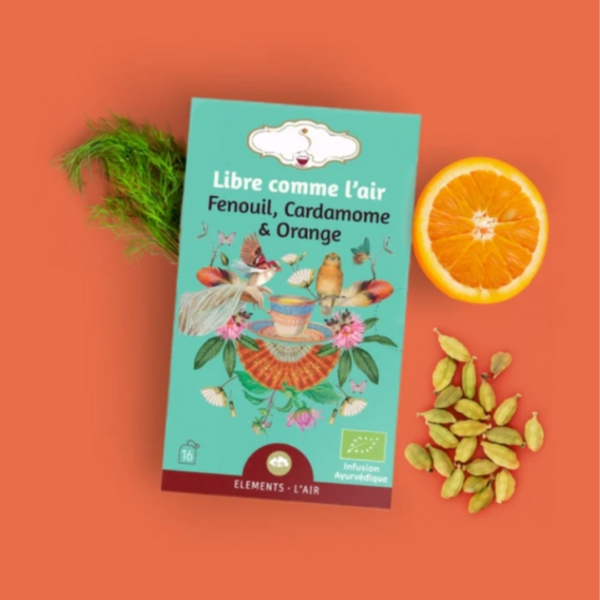 Organic Herbal Tea ELEMENTS– THE AIR - Image 2