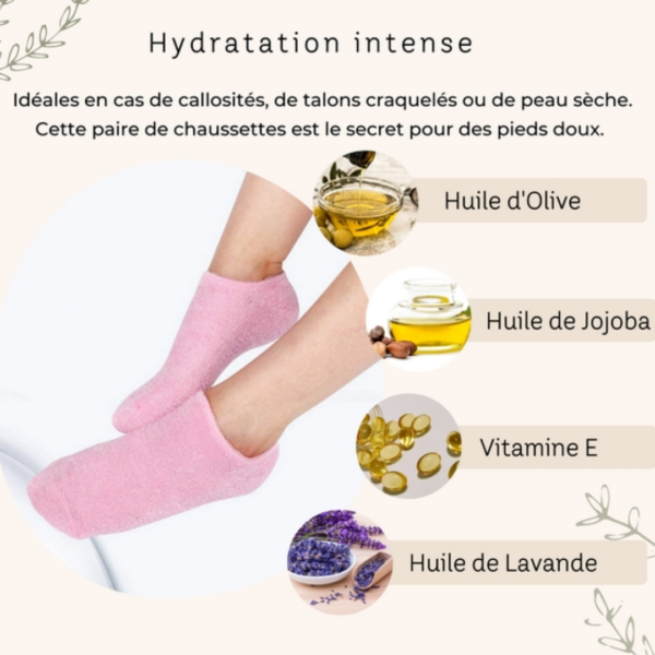 Hydrating SPA Socks – Intense Moisture for Cracked Feet - Image 2